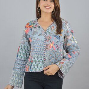 BRAND NEW New Style Women's Quilted Jacket Handmade For Women Jacket